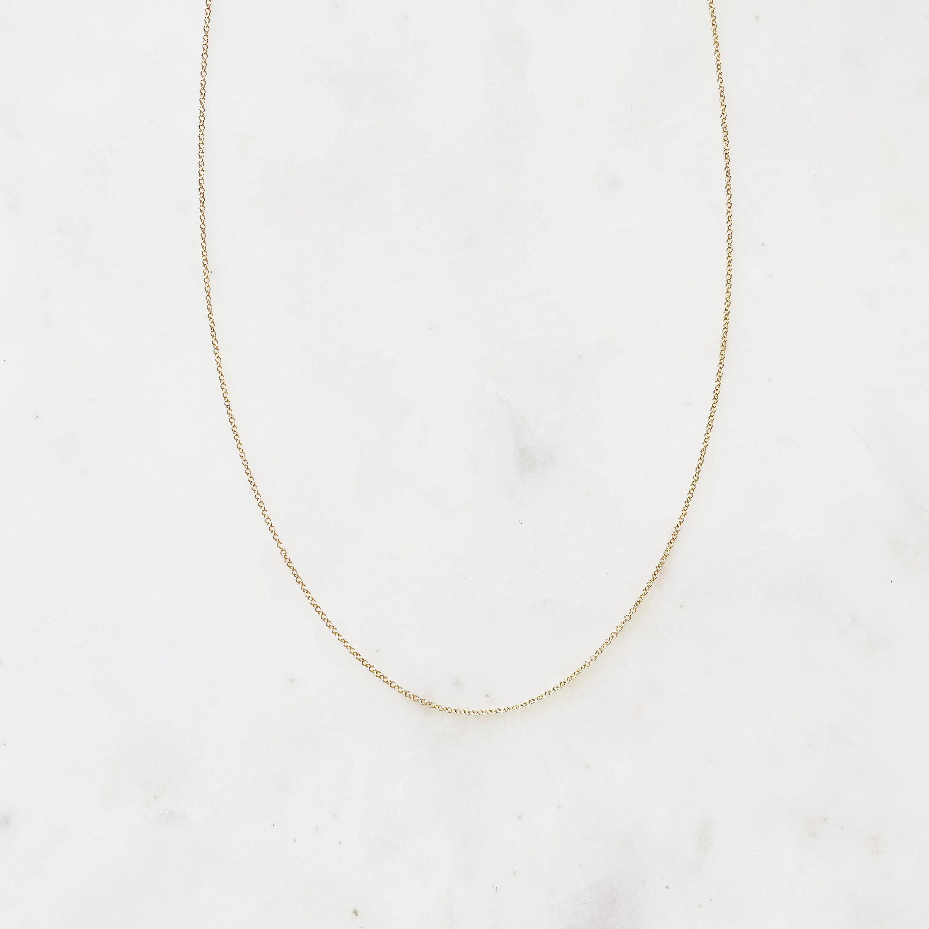 14K Classic Dainty Chain