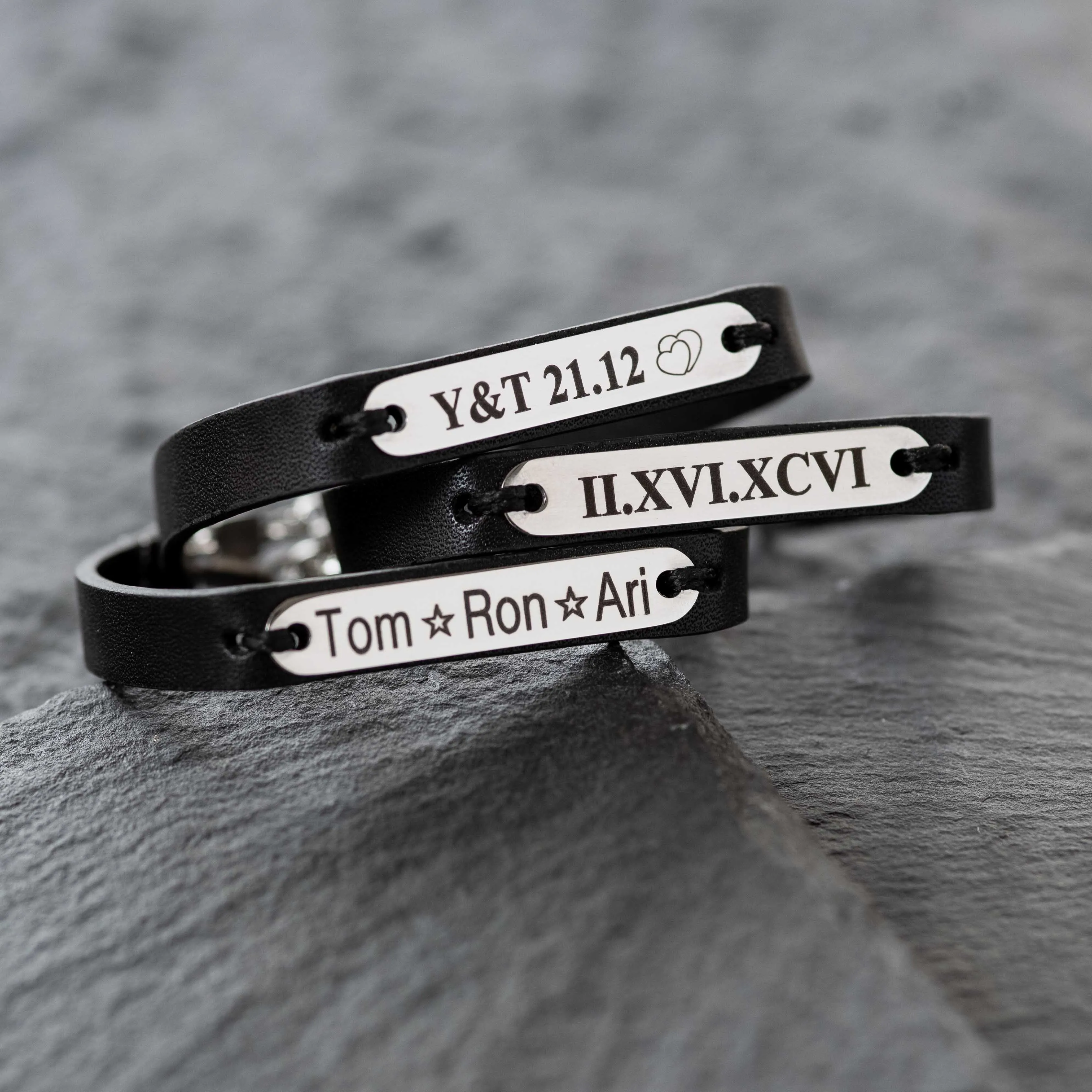 Alan Set – Personalized Bracelets