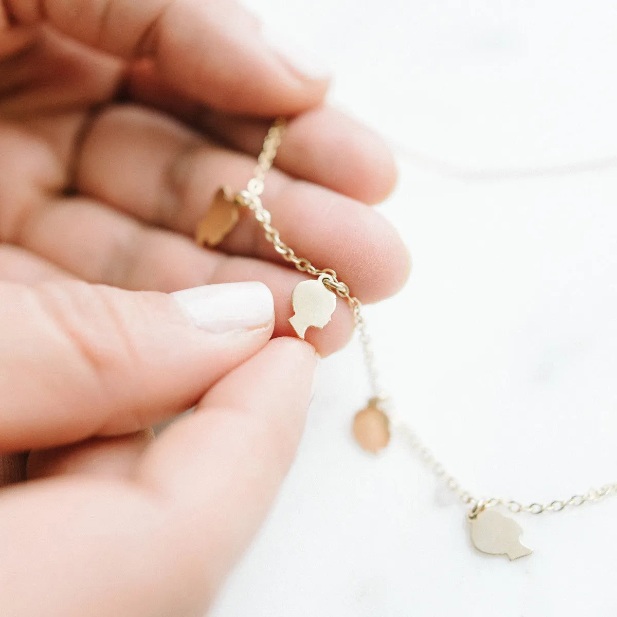 All My Loves Silhouette Necklace