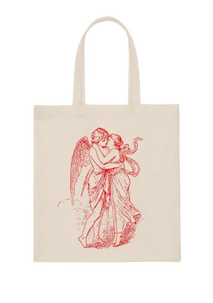 Angel Kiss Canvas Tote Bag