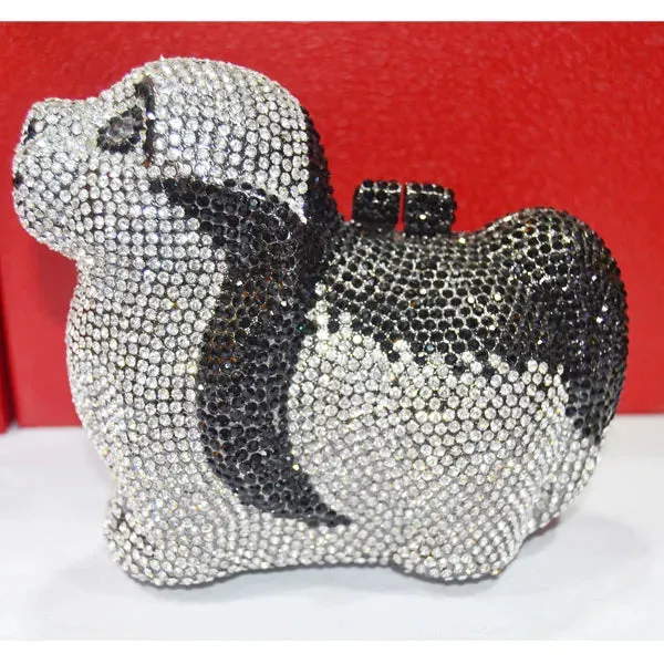 Animal Design Luxury Crystal Rhinestone Party Evening Bags