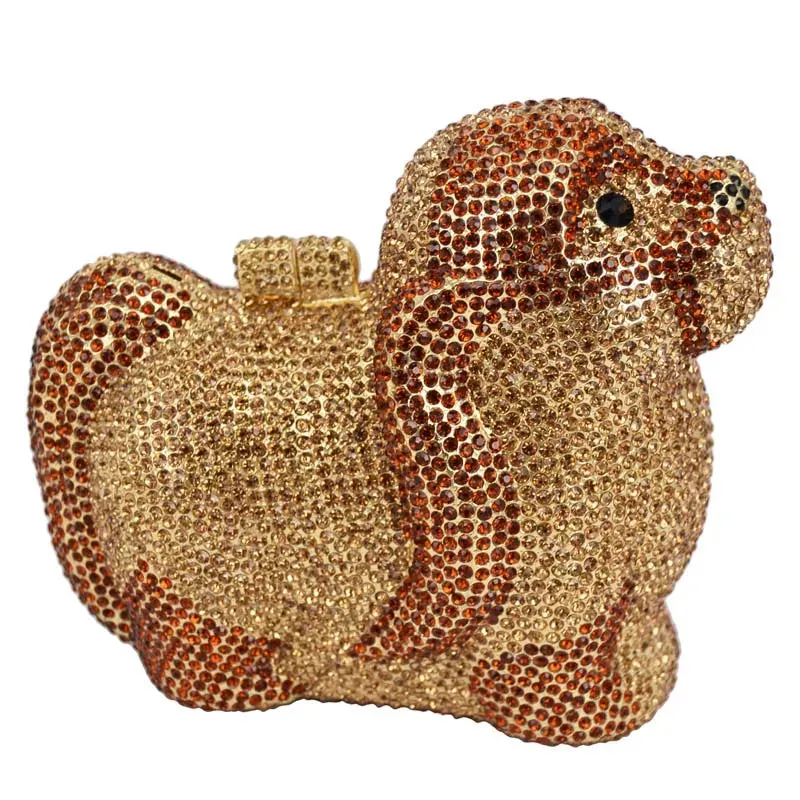 Animal Design Luxury Crystal Rhinestone Party Evening Bags