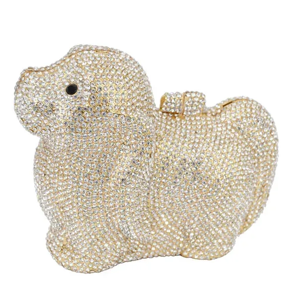 Animal Design Luxury Crystal Rhinestone Party Evening Bags