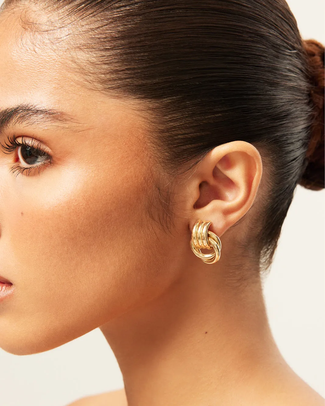 ANTHE MINI EARRINGS - GOLD