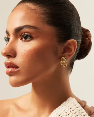 ANTHE MINI EARRINGS - GOLD