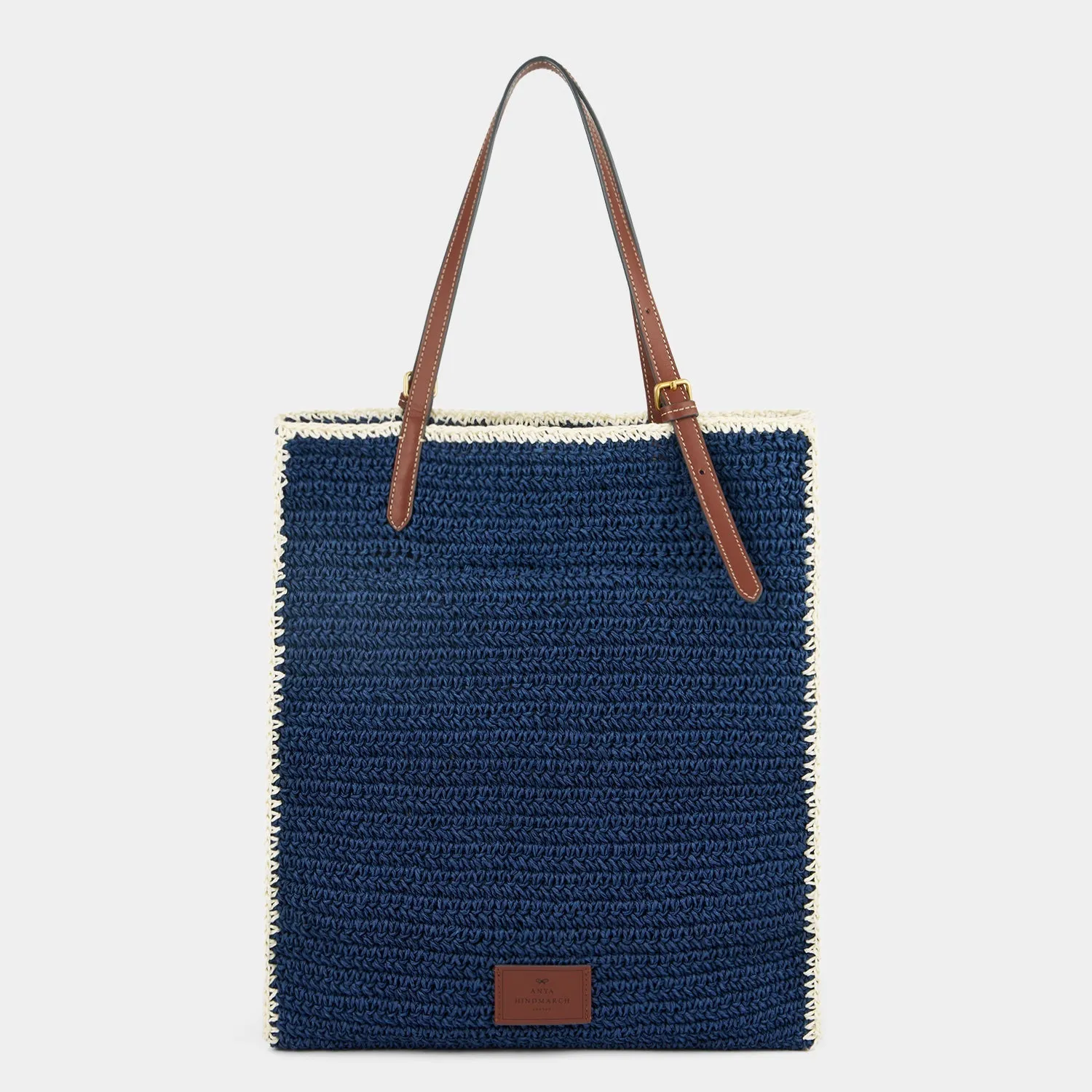 Anya Brands Ever Ready Raffia Tote