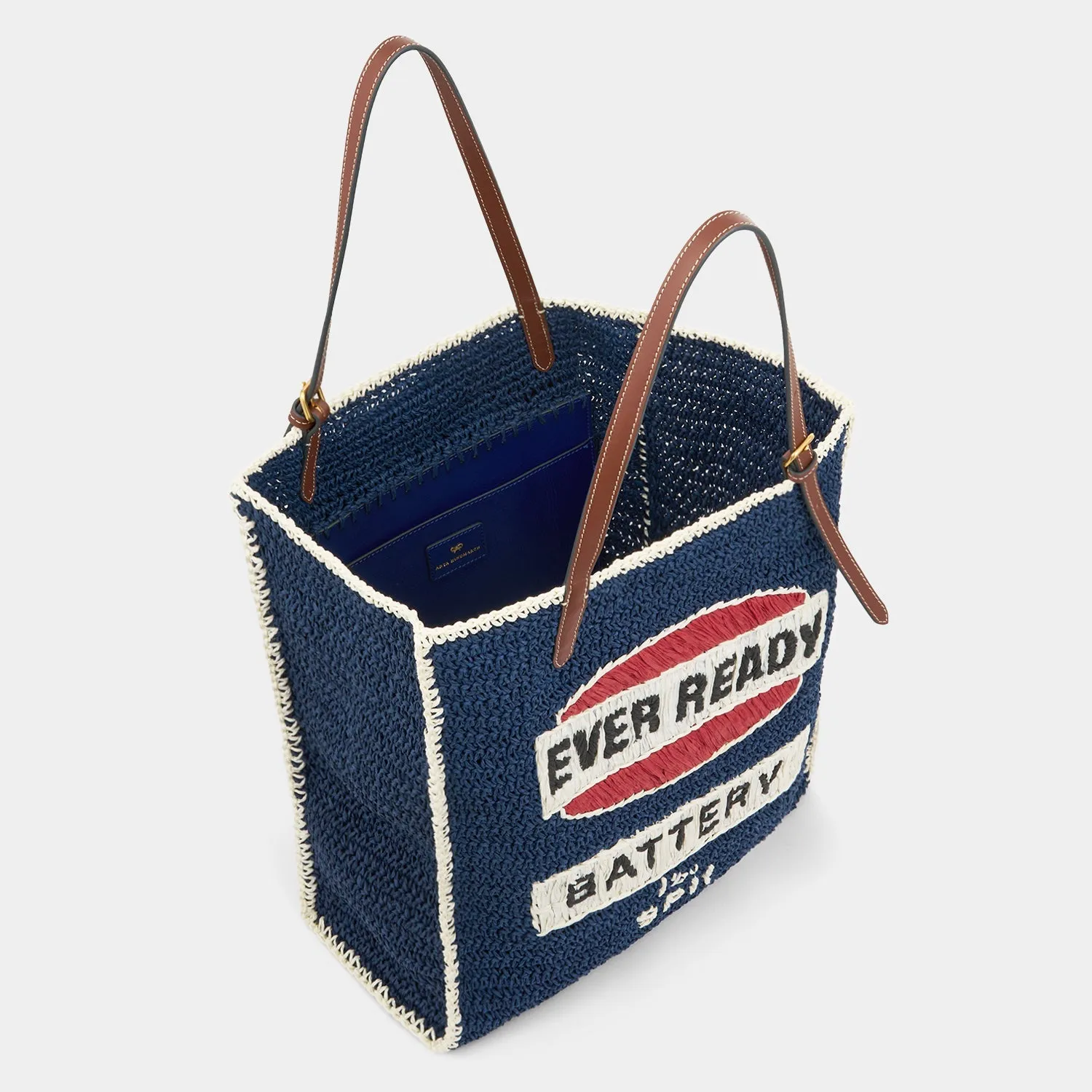 Anya Brands Ever Ready Raffia Tote