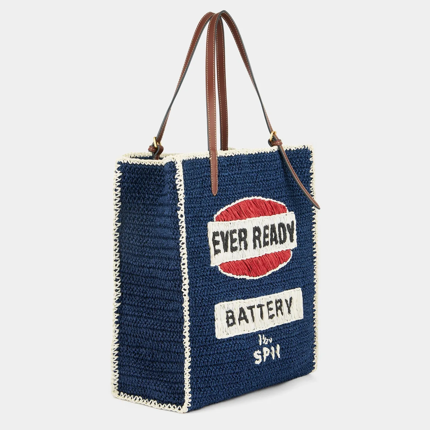 Anya Brands Ever Ready Raffia Tote