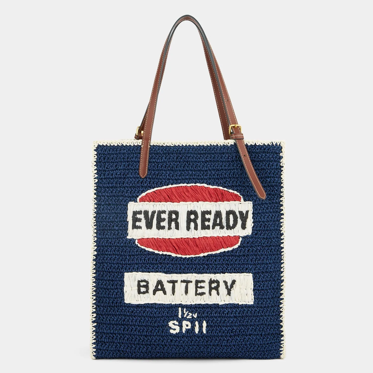 Anya Brands Ever Ready Raffia Tote