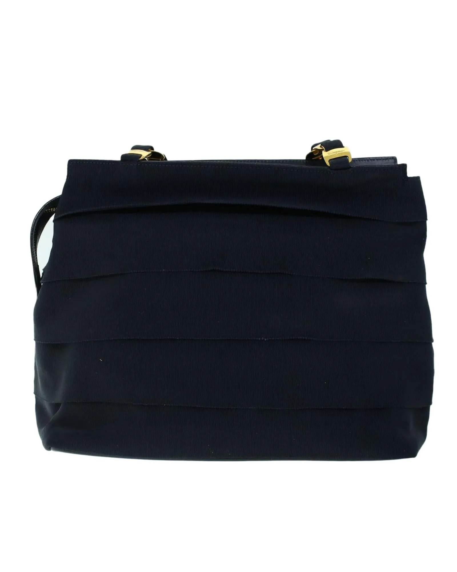 Authentic Navy Nylon Shoulder Bag