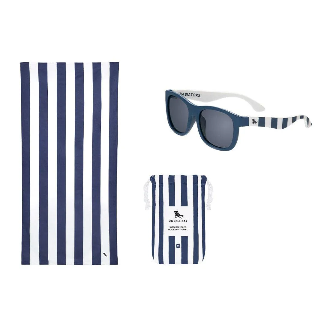 Babiators X Dock & Bay Original Navigator Sunglasses - Whitsunday Blue