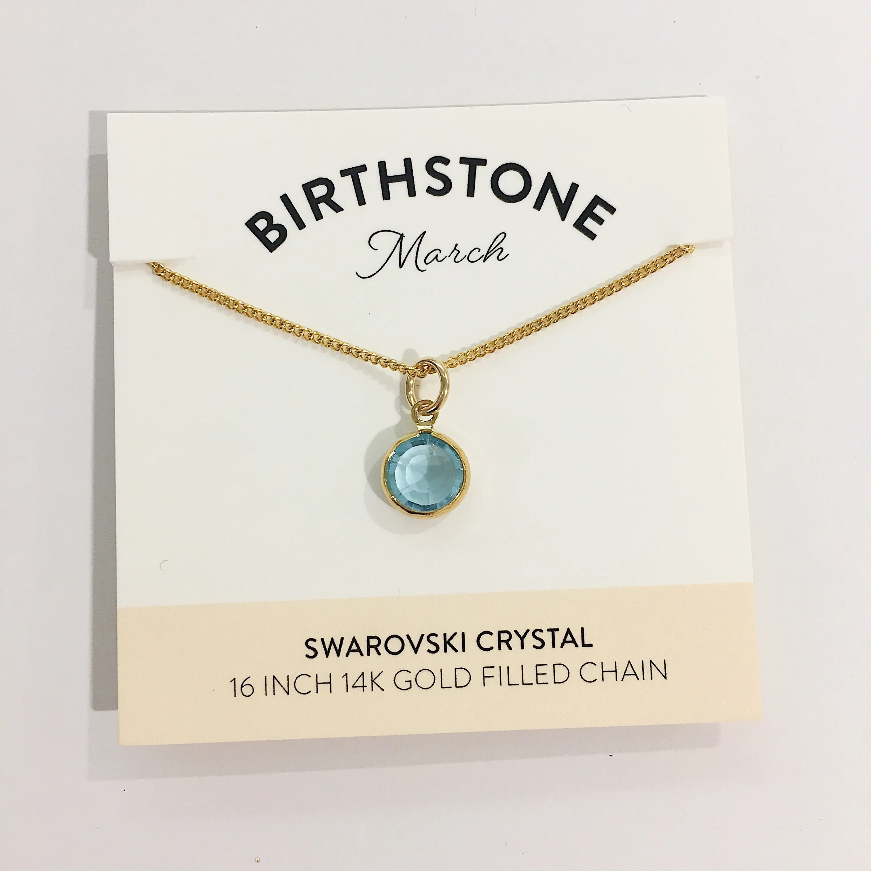 Bec Platt Designs Birthstone Necklaces - Gold Various