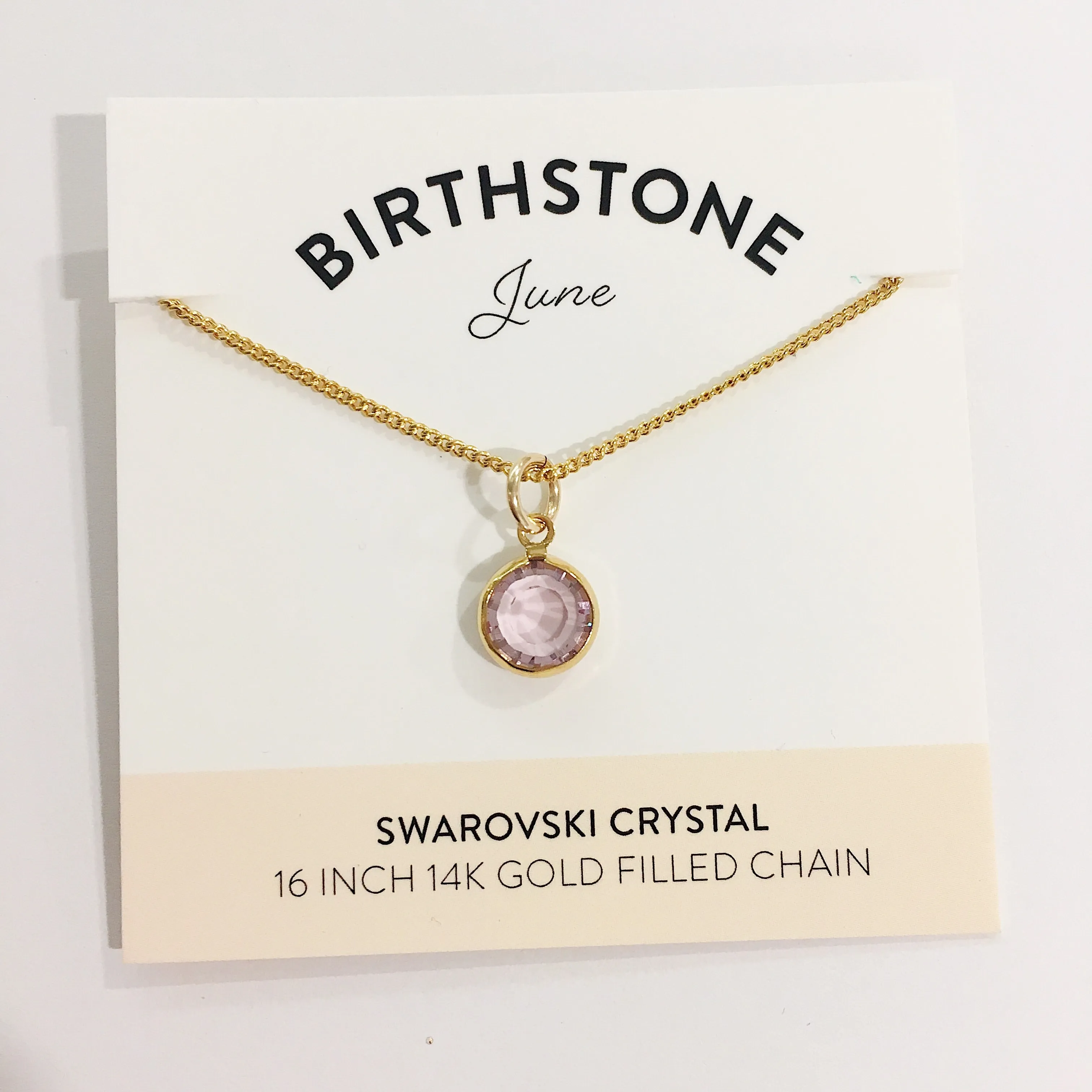 Bec Platt Designs Birthstone Necklaces - Gold Various