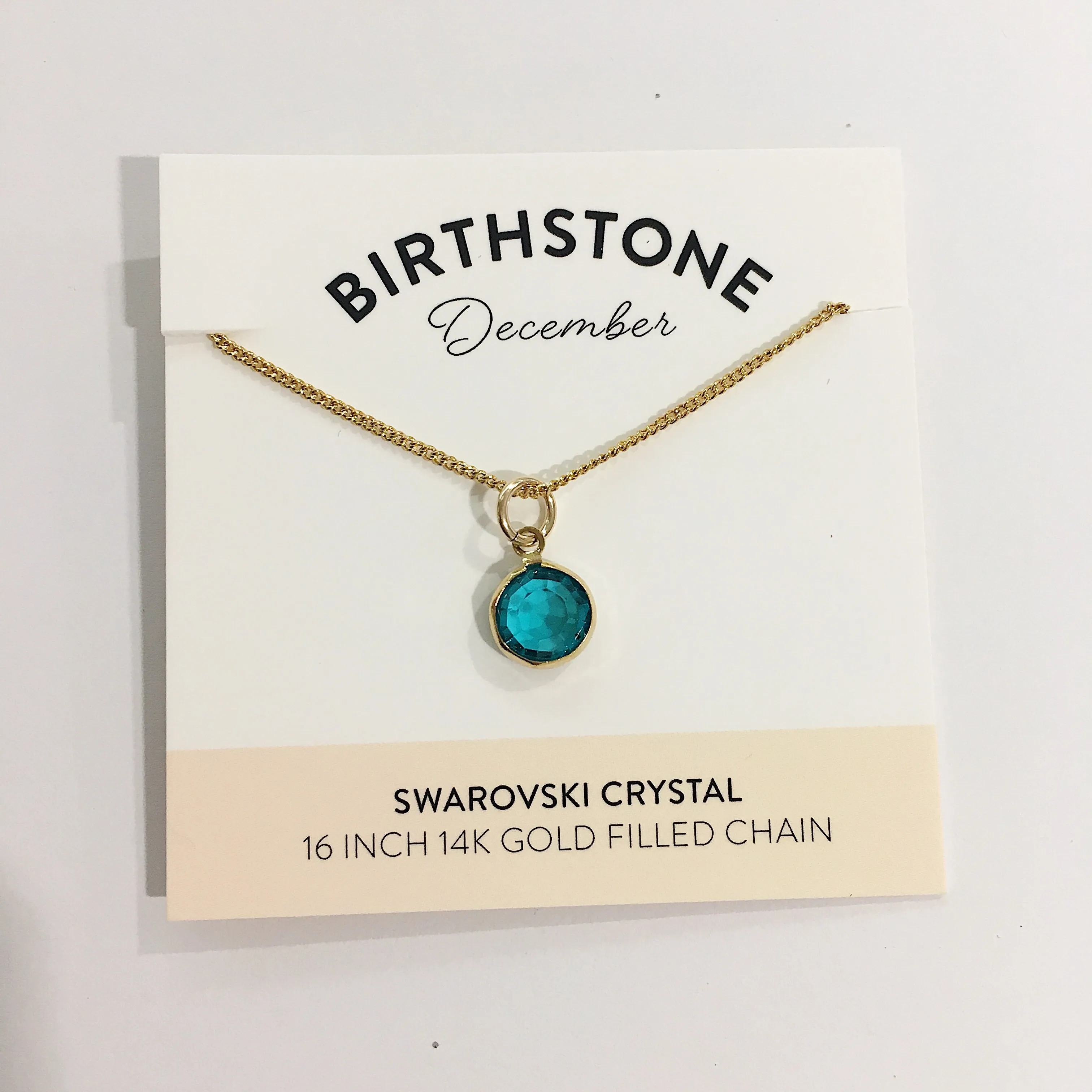 Bec Platt Designs Birthstone Necklaces - Gold Various