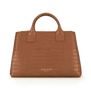 Bella Croco 15" - Dark Brown