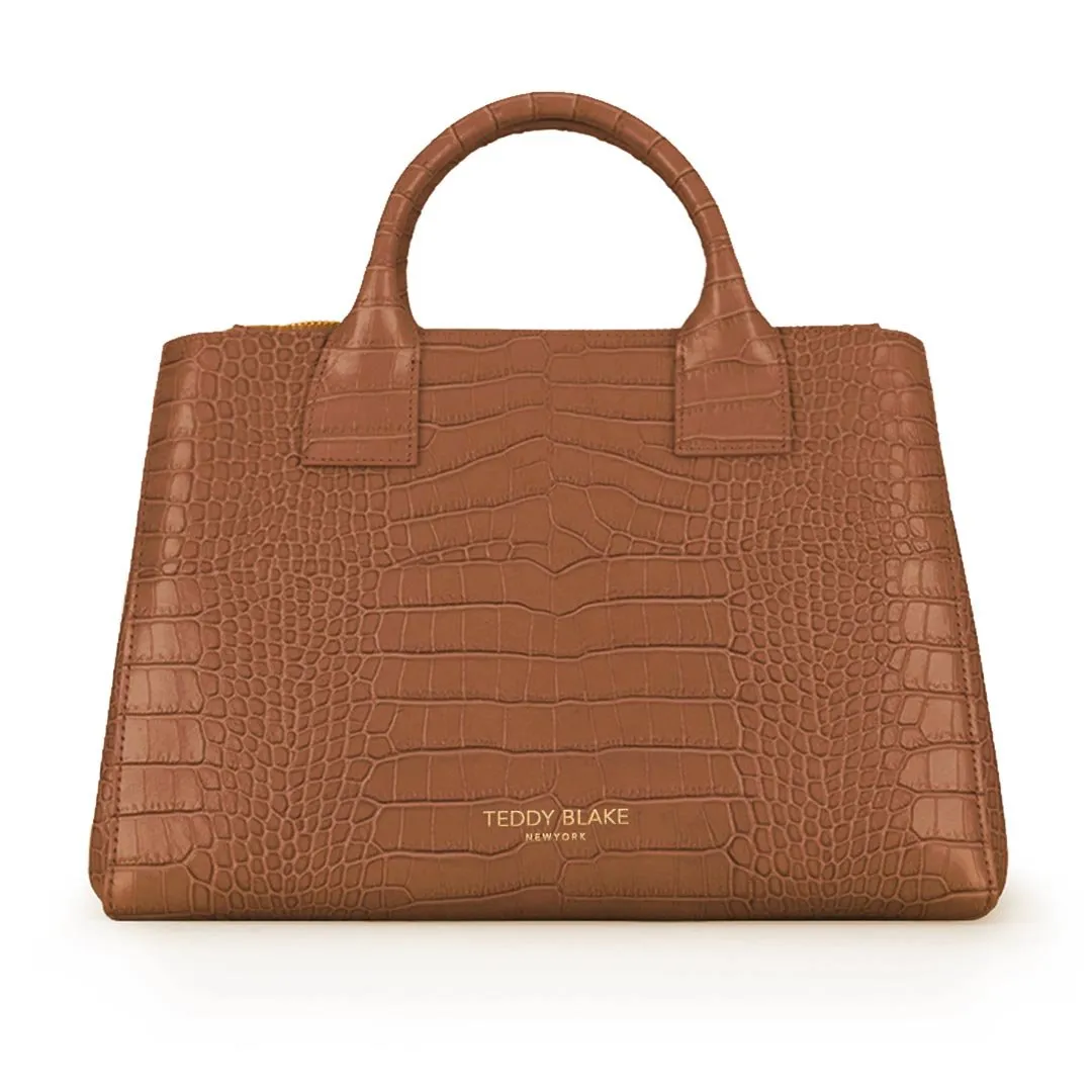 Bella Croco 15" - Dark Brown