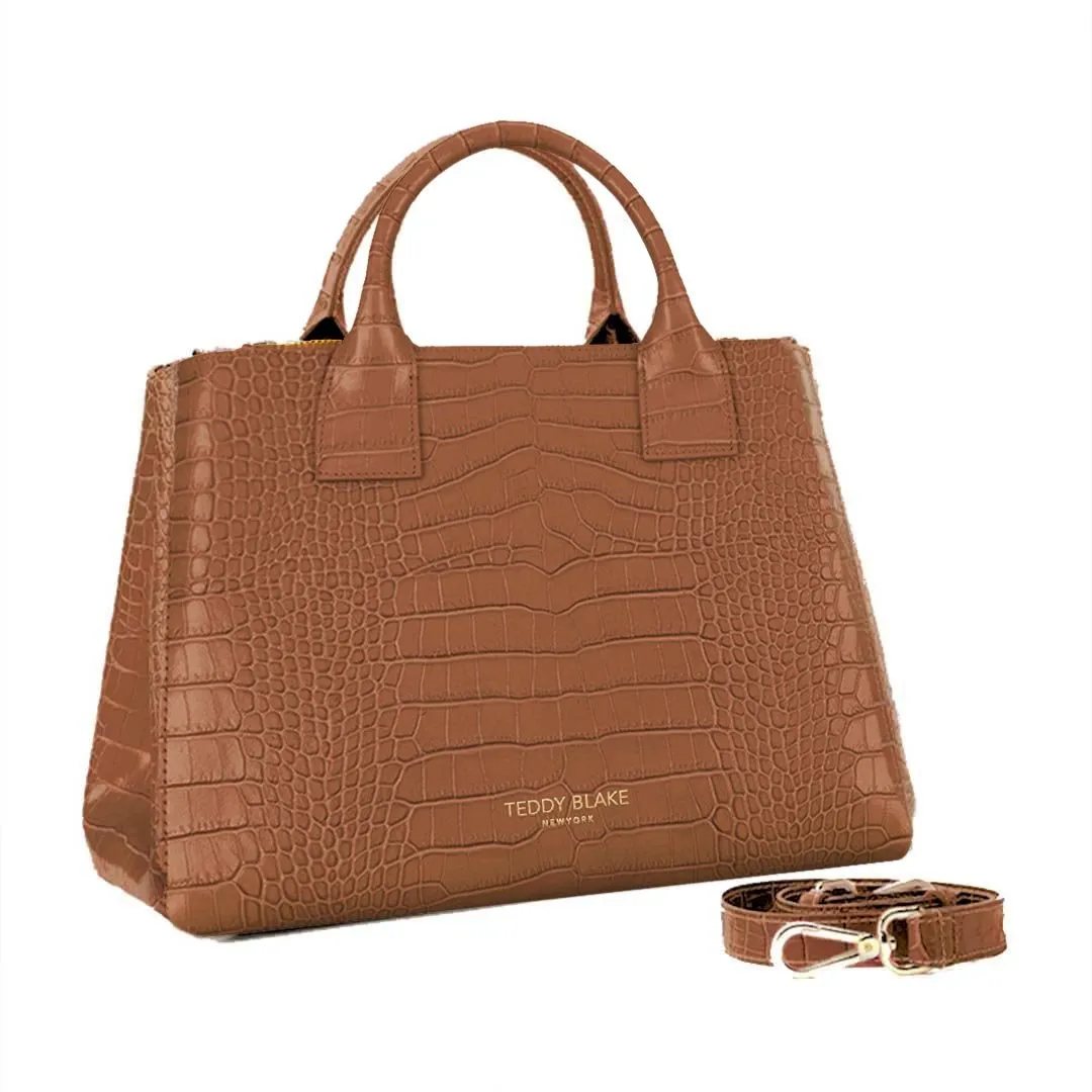 Bella Croco 15" - Dark Brown