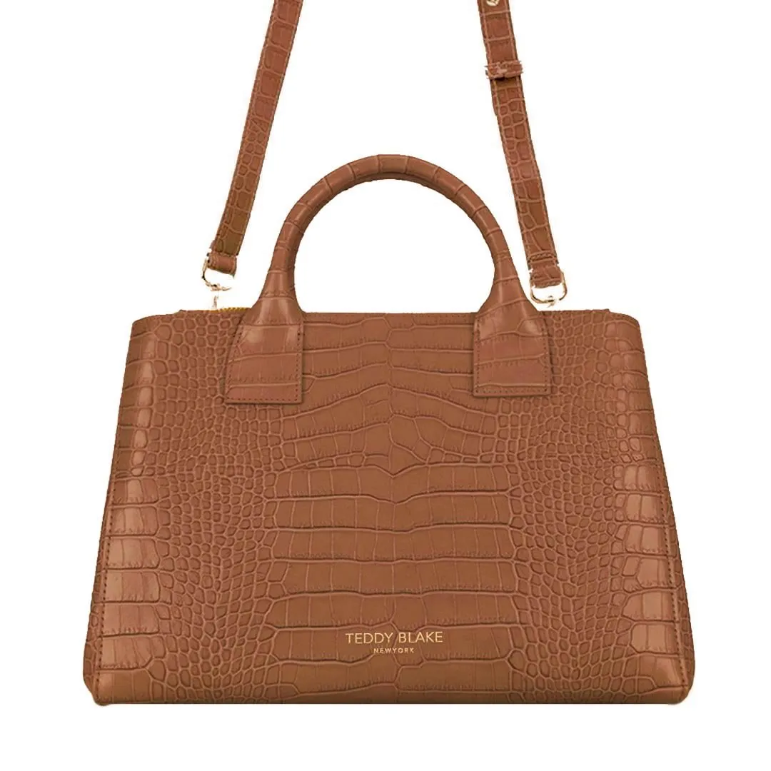 Bella Croco 15" - Dark Brown