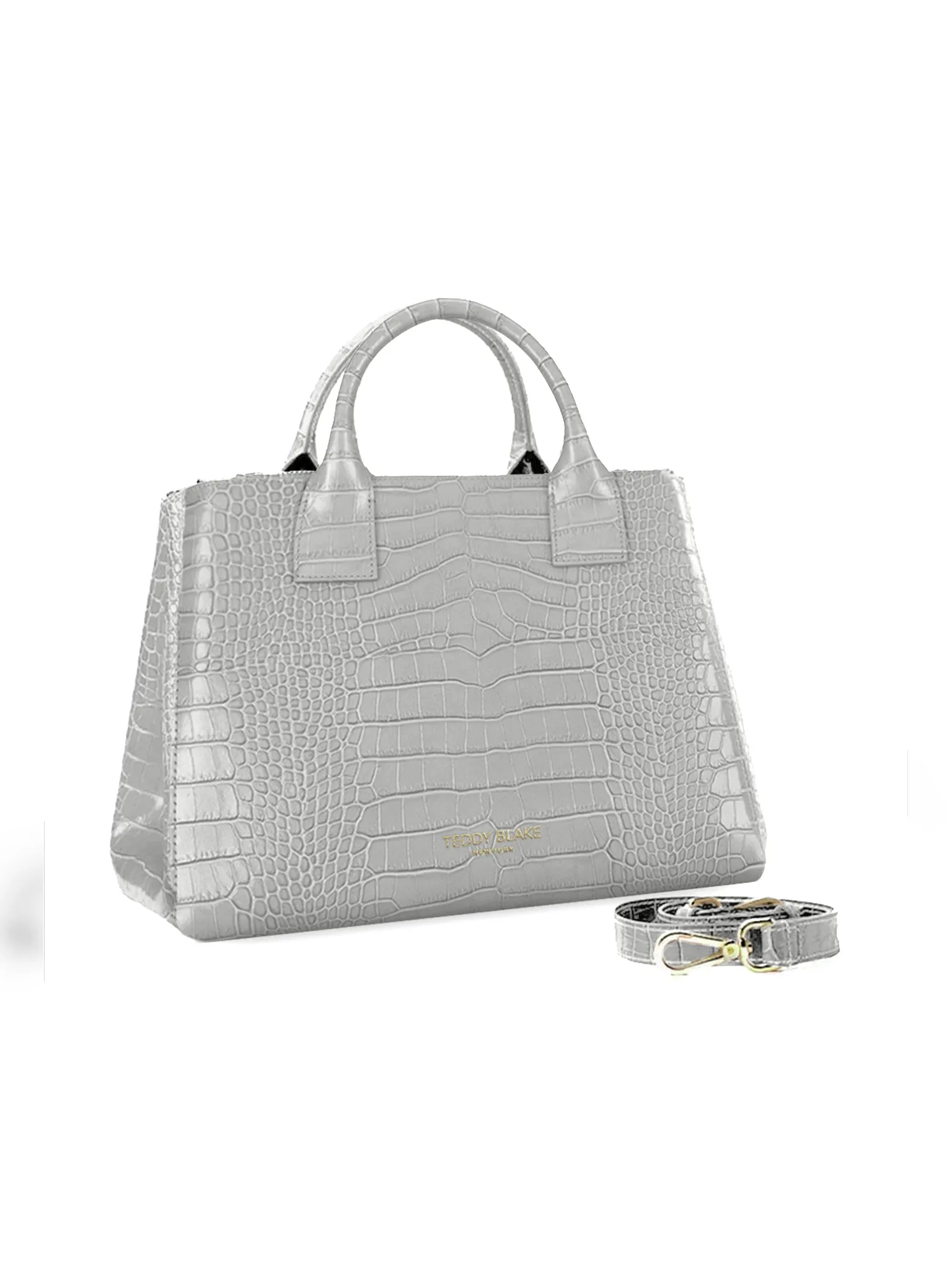 Bella Croco 15" - Light Grey