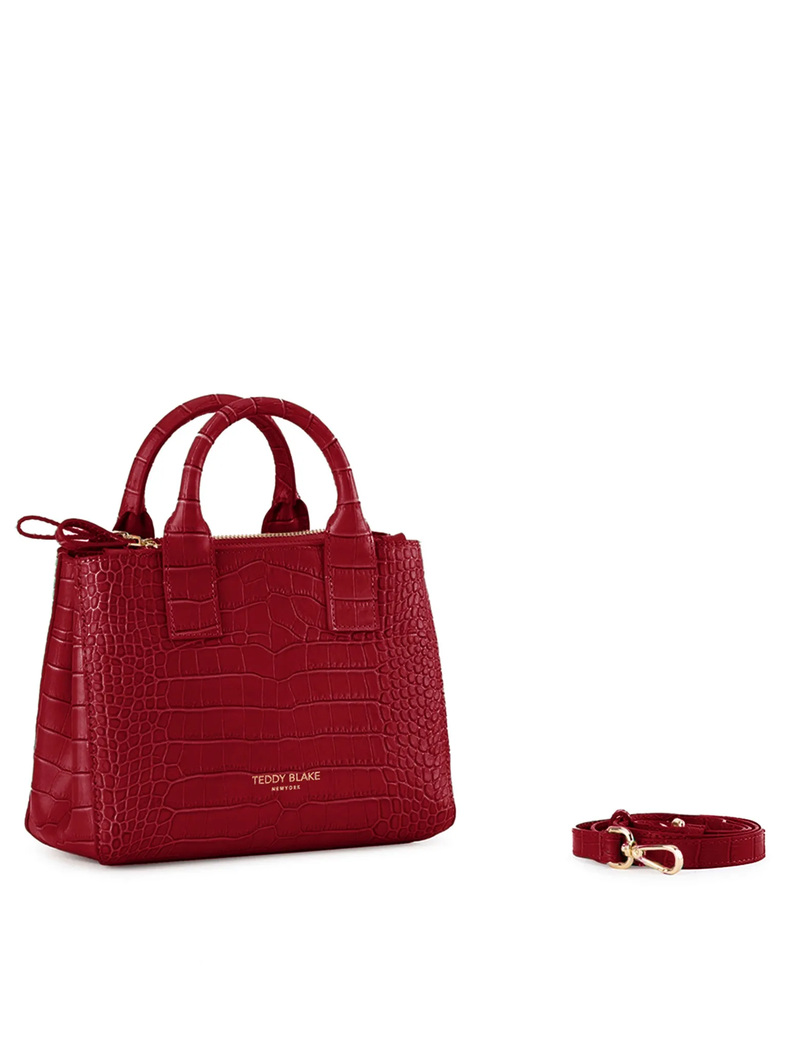 Bella Croco 9" - Dark Red