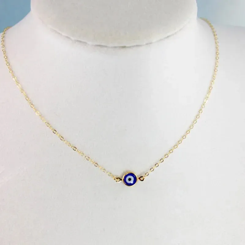 Blue Pendant Necklace