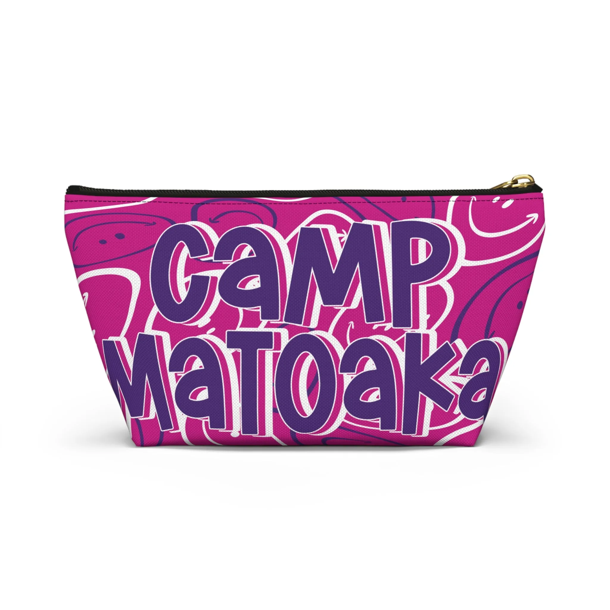 Camp Matoaka Pink Makeup Bag