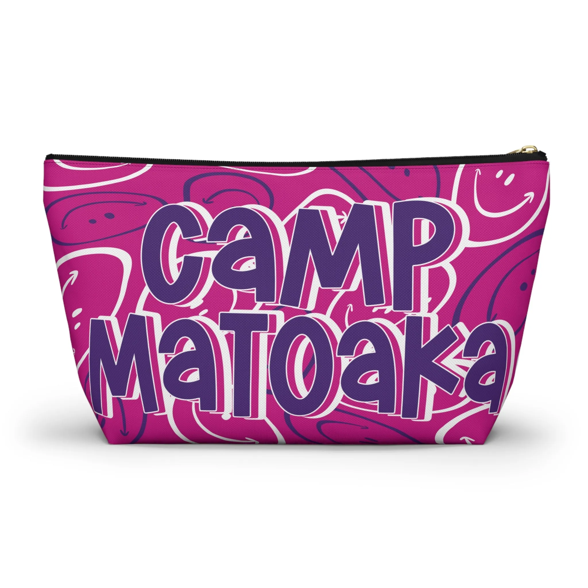 Camp Matoaka Pink Makeup Bag