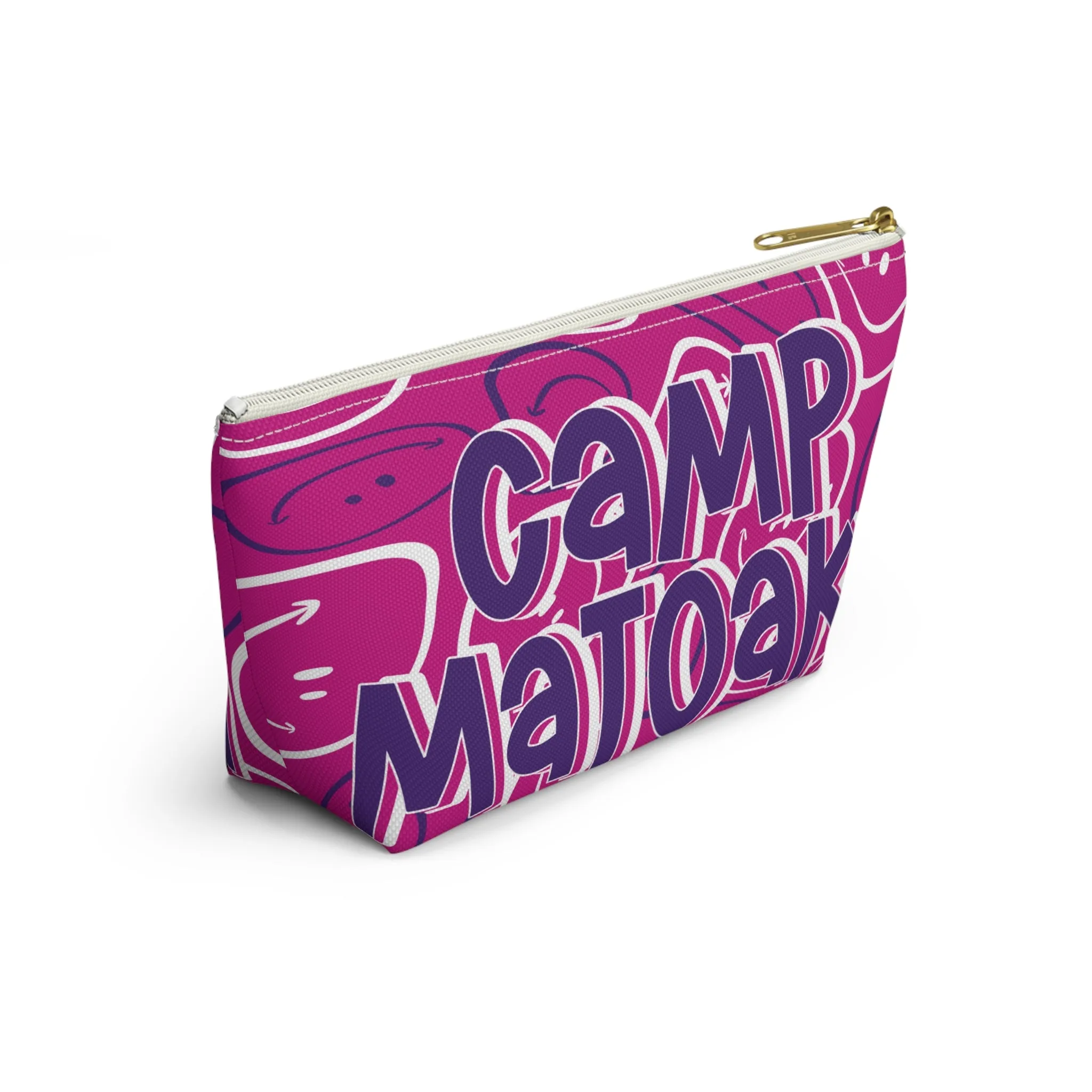 Camp Matoaka Pink Makeup Bag