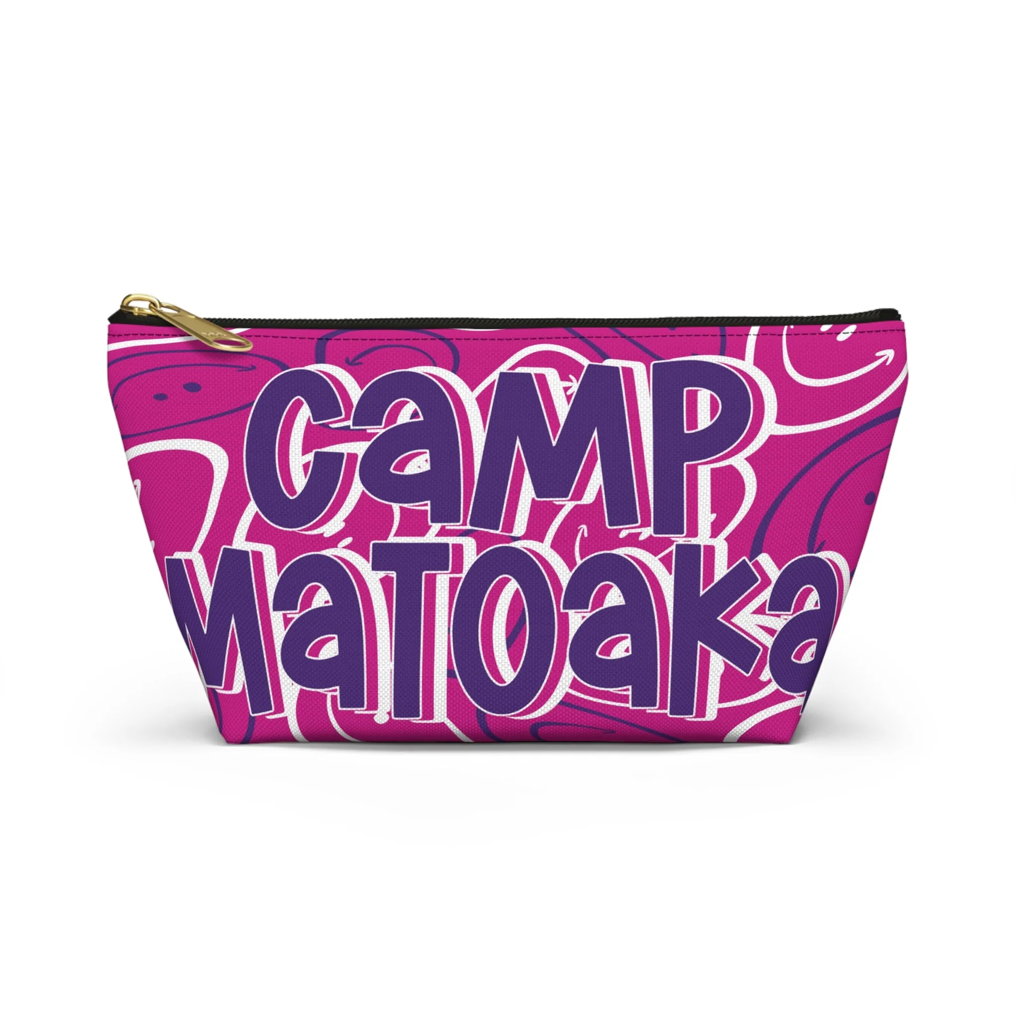 Camp Matoaka Pink Makeup Bag