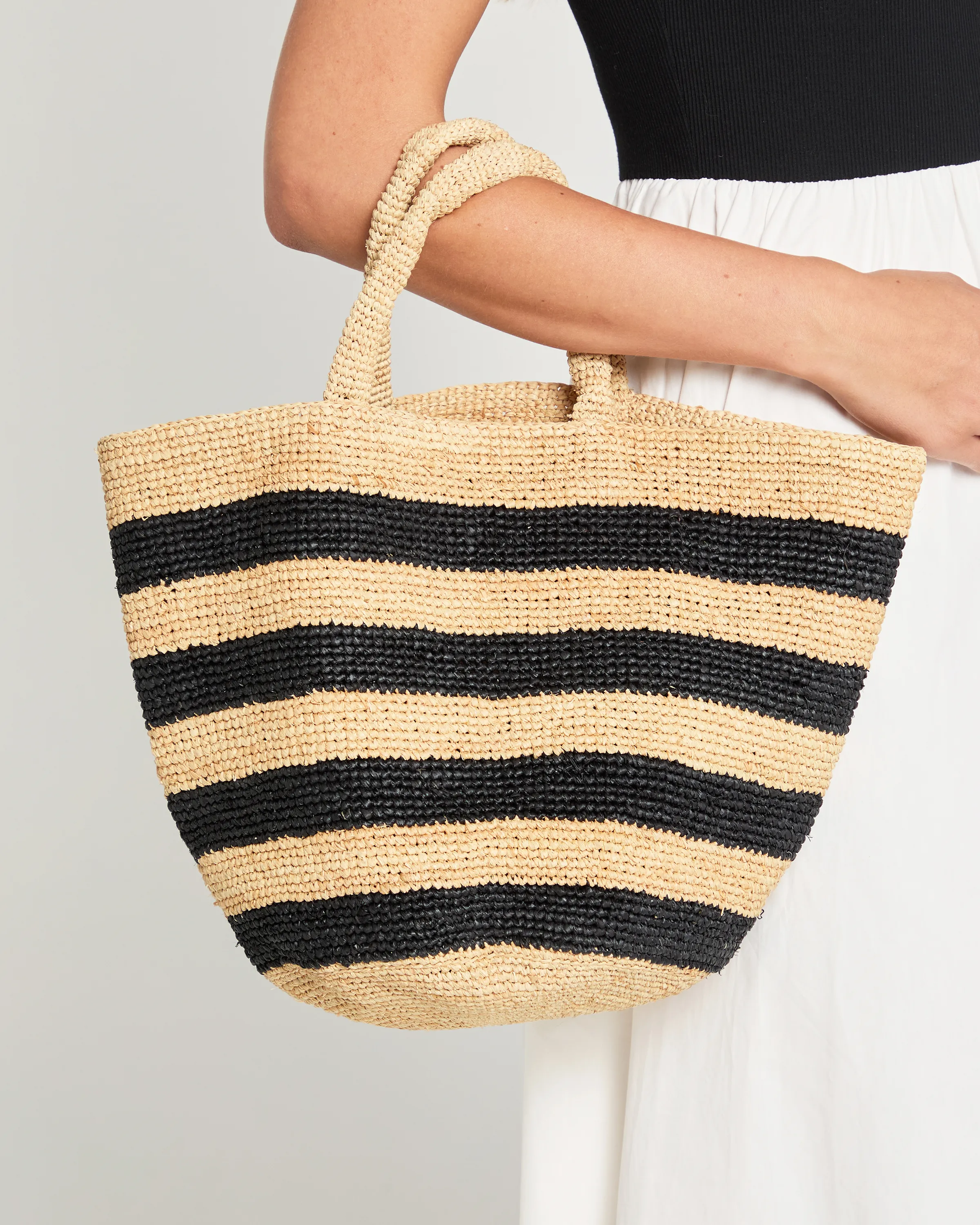 Catania Handmade Raffia Bag