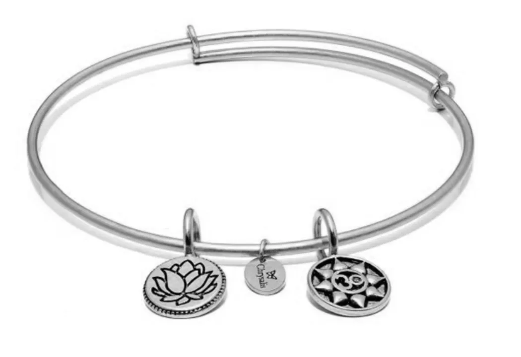 Chrysalis Silver "Mantra" Bracelet