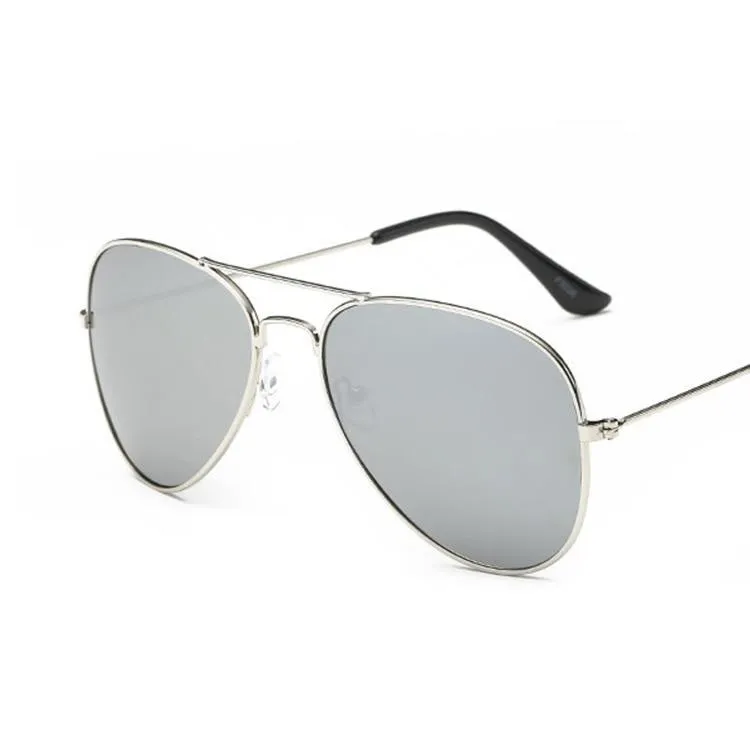 Classic Aviator Metal Sunglasses