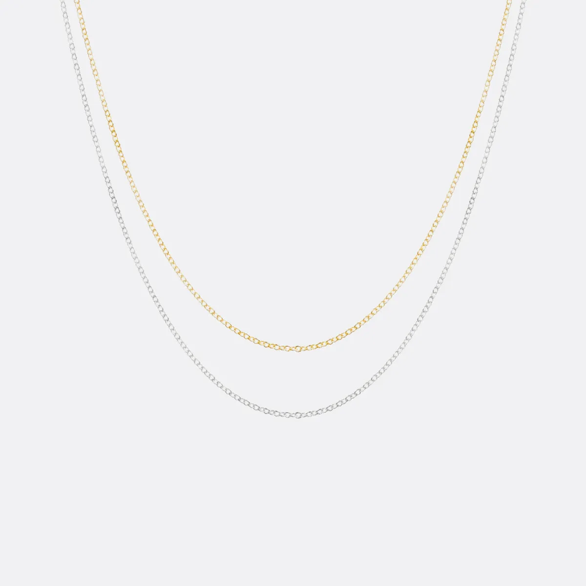 Classic Dainty Chain in Sterling Silver