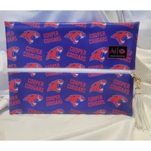 Cooper Cougars Layflat Makeup Junkie Bags