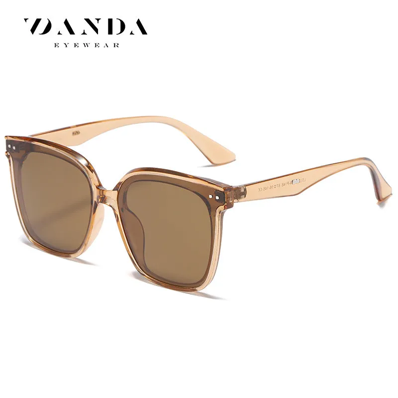 Douyin live broadcast gm same style polarized sunglasses fashionable square frame sunglasses 333 anti-glare sunglasses