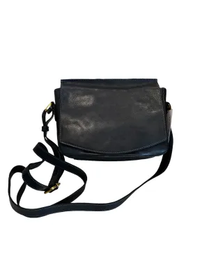 Eleanor Crossbody with Flap - Navy