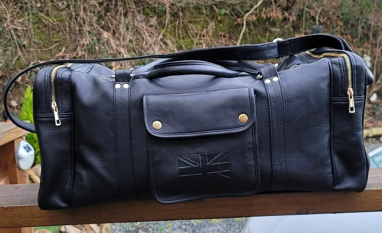 Elevate Your Travels with Our Luxury Leather Duffle Bag