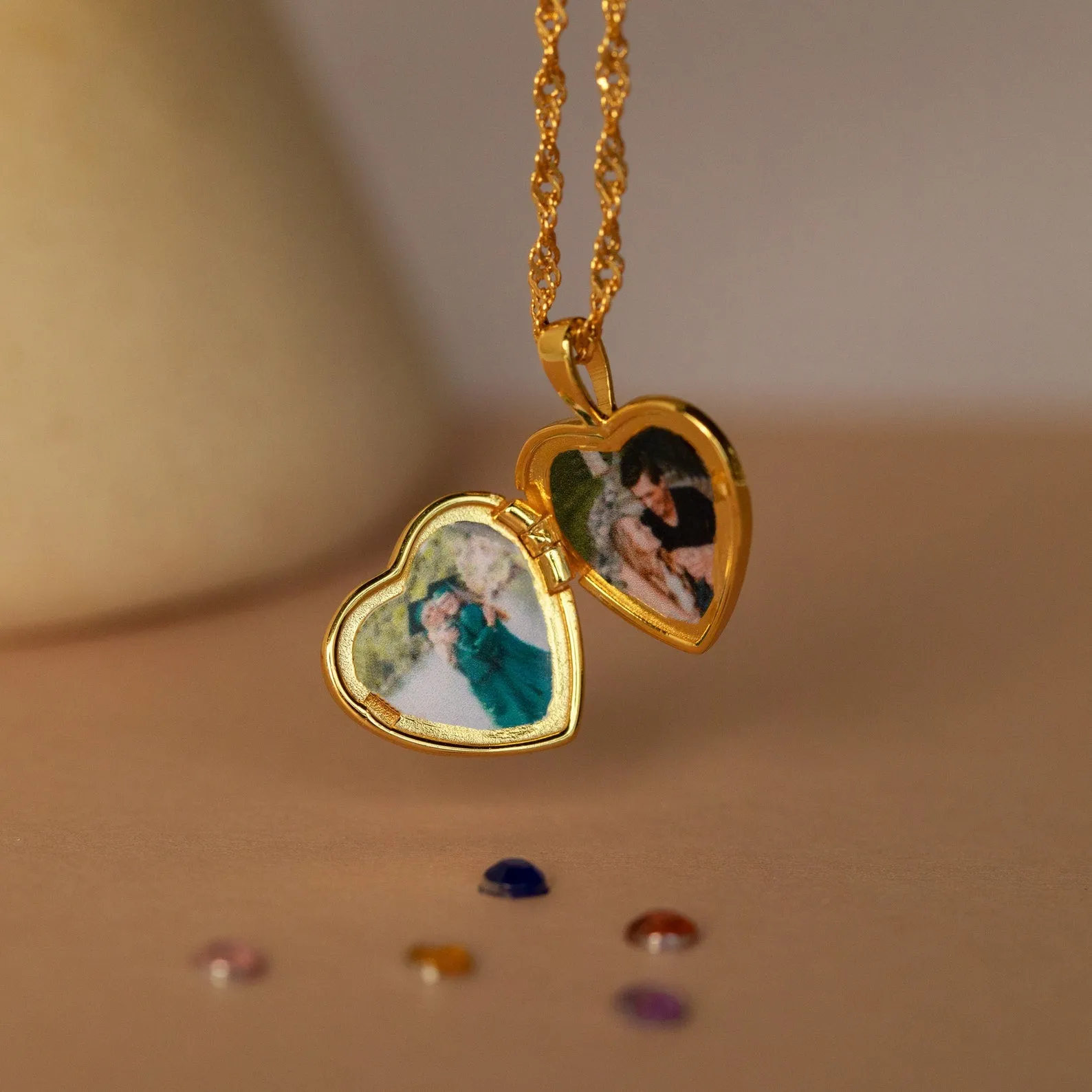 Endless Love Locket Necklaces