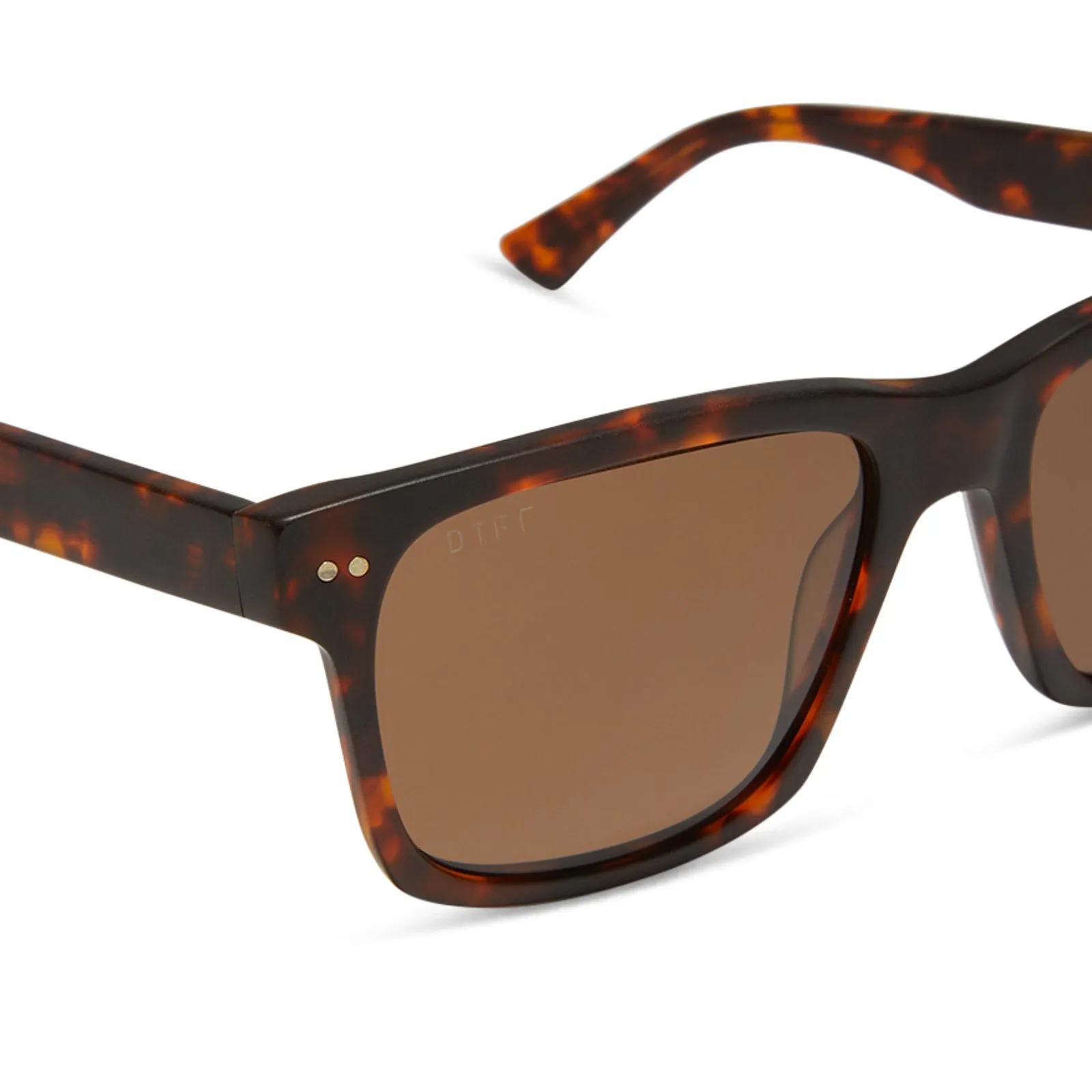 GINO XL - MATTE RICH TORTOISE   BROWN   POLARIZED SUNGLASSES