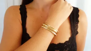 Gold Fill Cuff Set (2 Small, 2 Large)