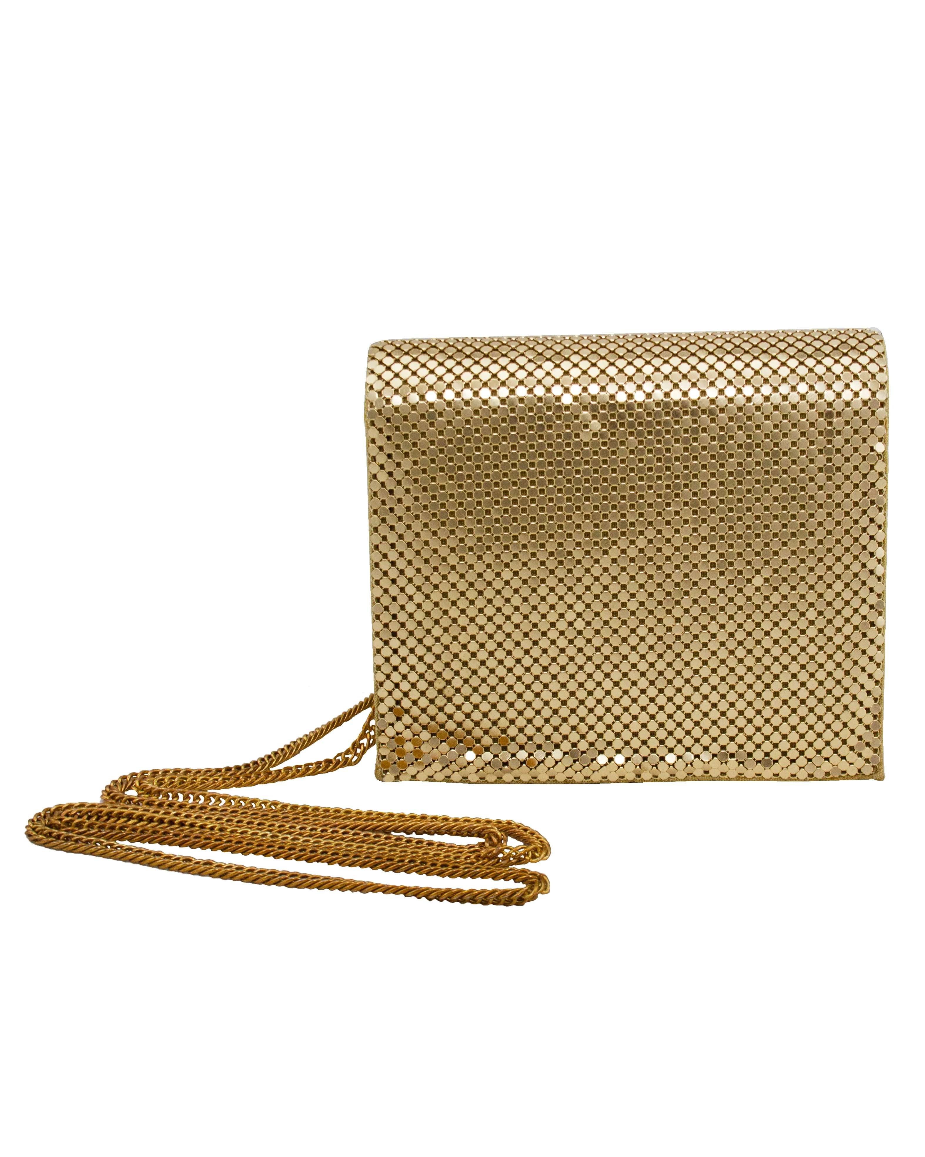 Gold Mesh Evening Bag