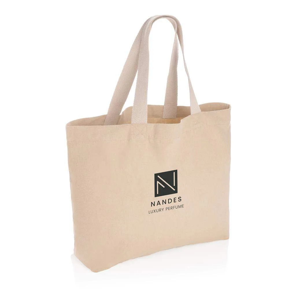 Impact Aware™ 240 gsm rcanvas large tote undyed