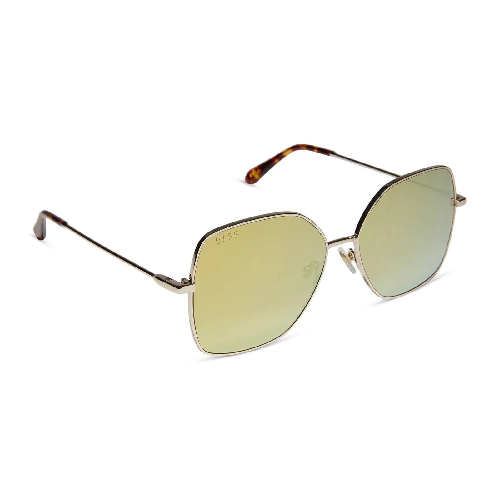 IRIS - GOLD   BRILLIANT GOLD MIRROR SUNGLASSES