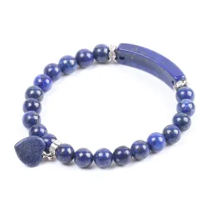 Lapis Lazuli Beaded Bracelet