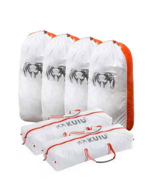 Large Deer/Sheep Medium Game Bag Set | White-Orange