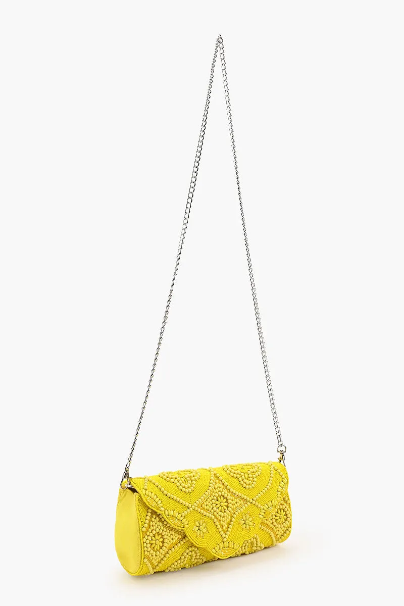 Lemon Sparkle Evening Bag