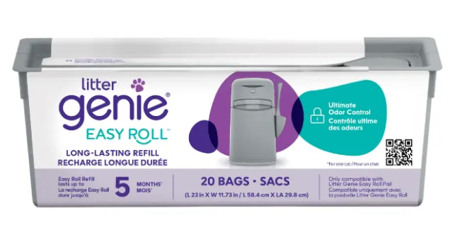 Litter Genie Easy Roll (long-lasting refill for Litter Genie)