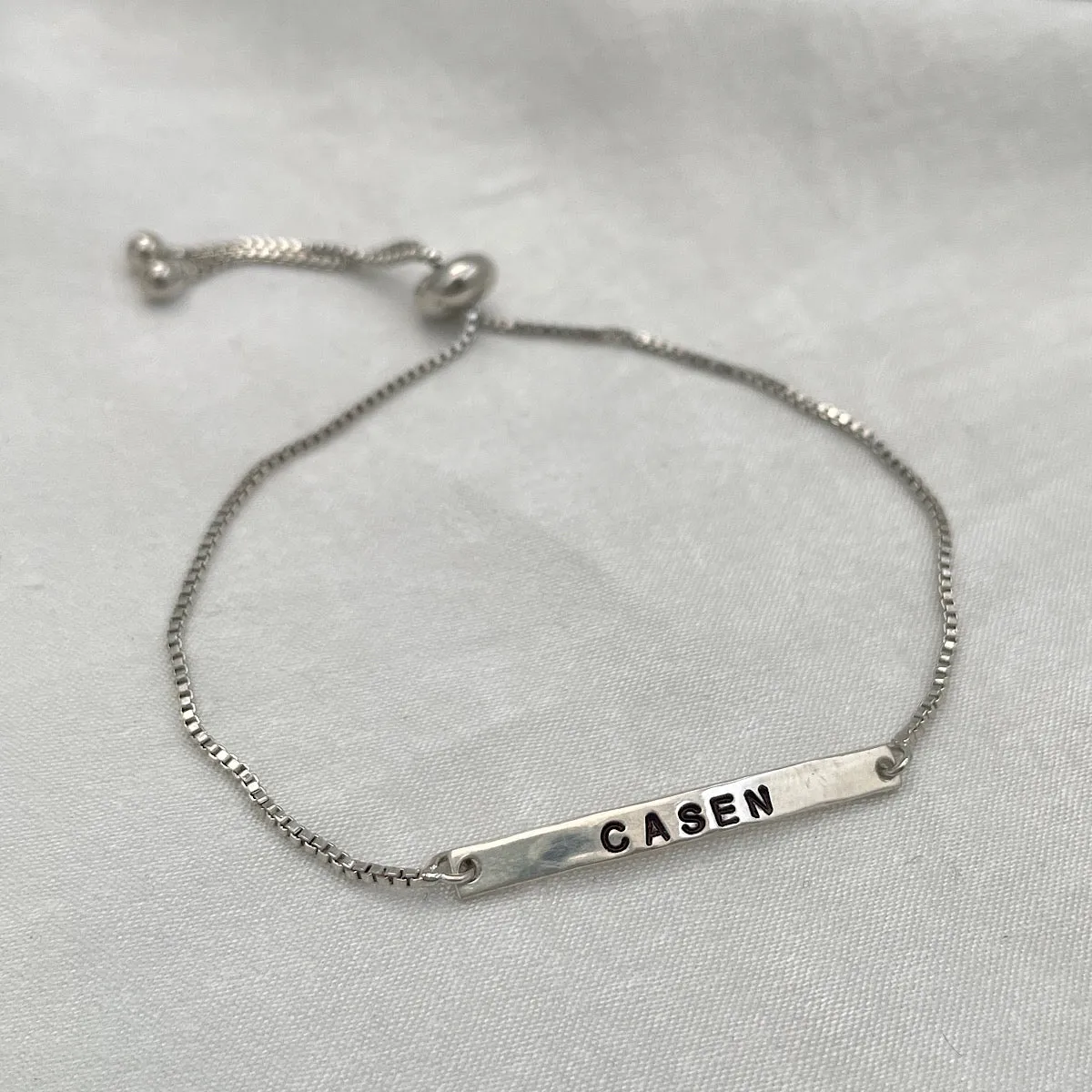 Little ID Personalized Message Bracelet