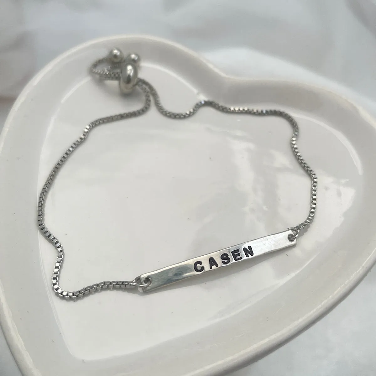 Little ID Personalized Message Bracelet