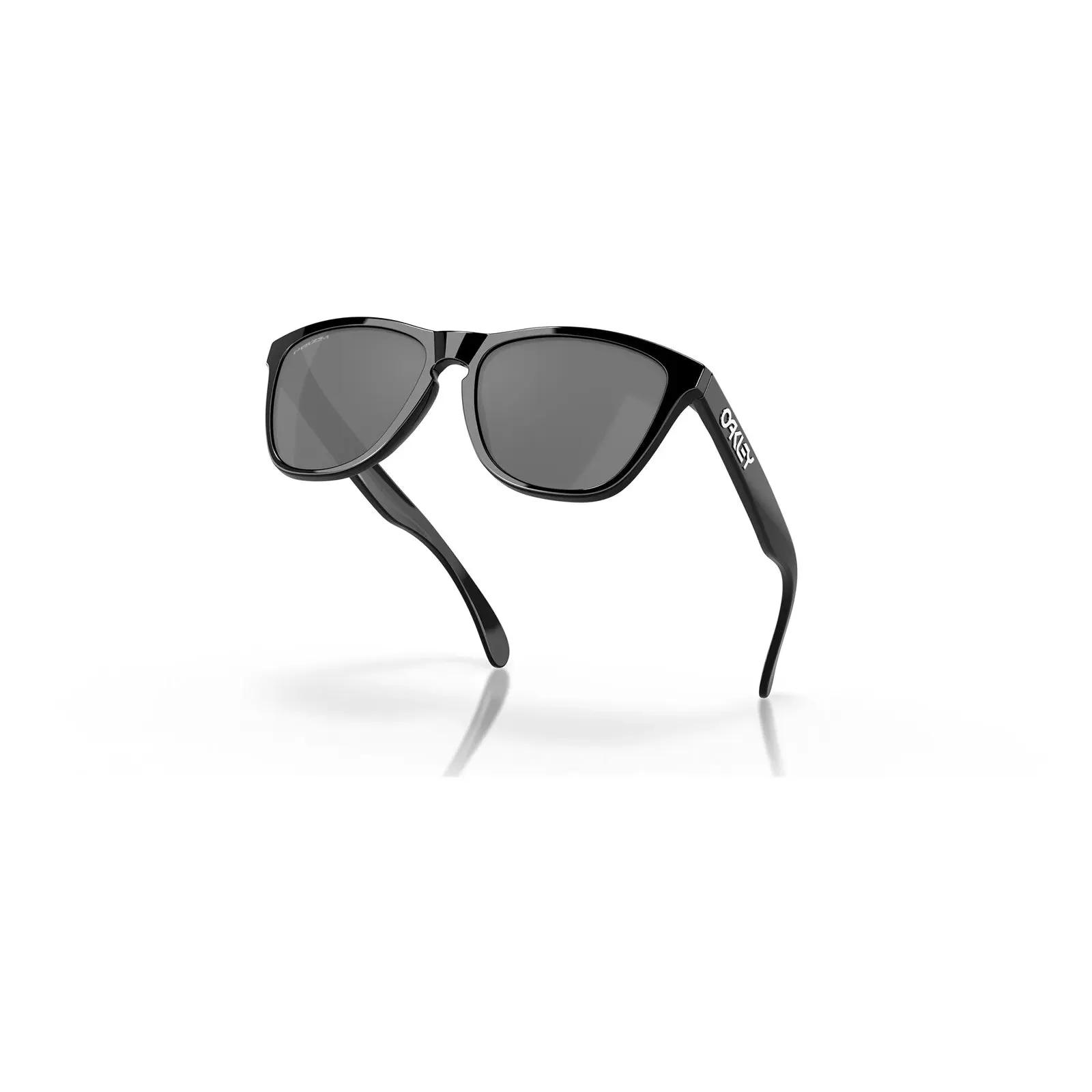 Oakley Frogskin Sunglasses - Polished Black/Prizm Black